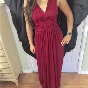 Burgundy Express Maxi